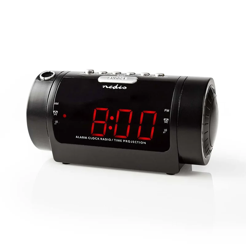 Wekkerradio LED - Tijdprojectie - AM / FM