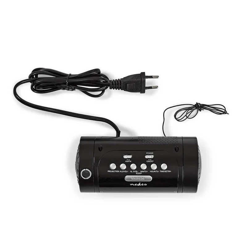 Wekkerradio LED - Tijdprojectie - AM / FM