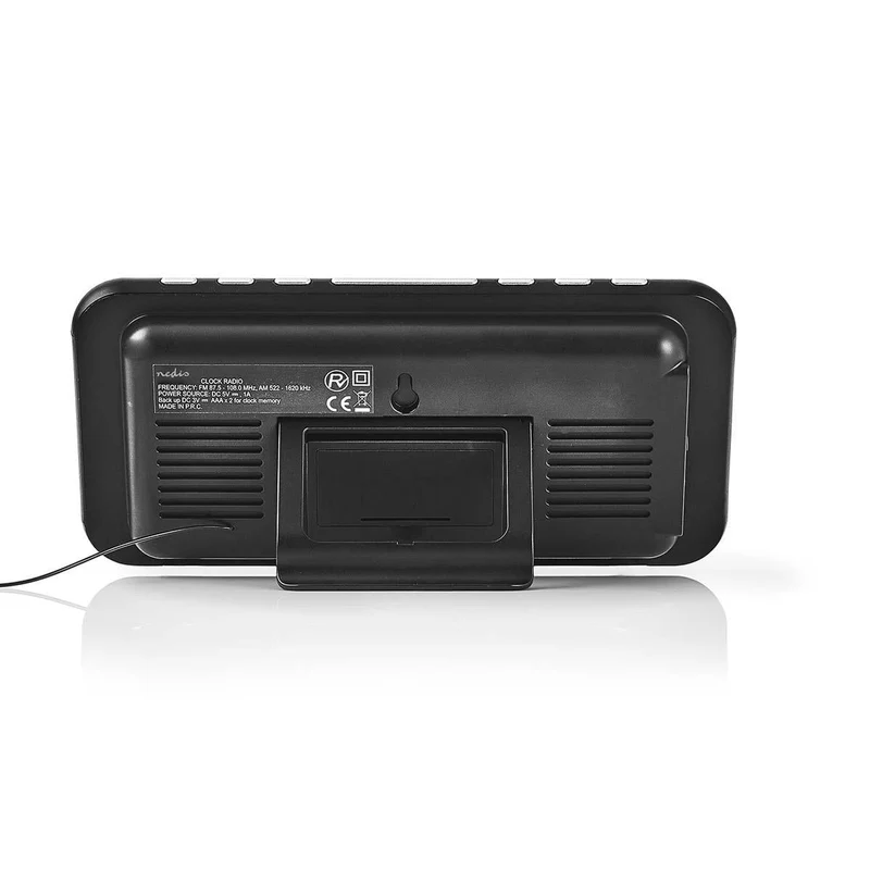 Wekkerradio LED - 1x 3.5 mm Audio Input - Tijdprojectie