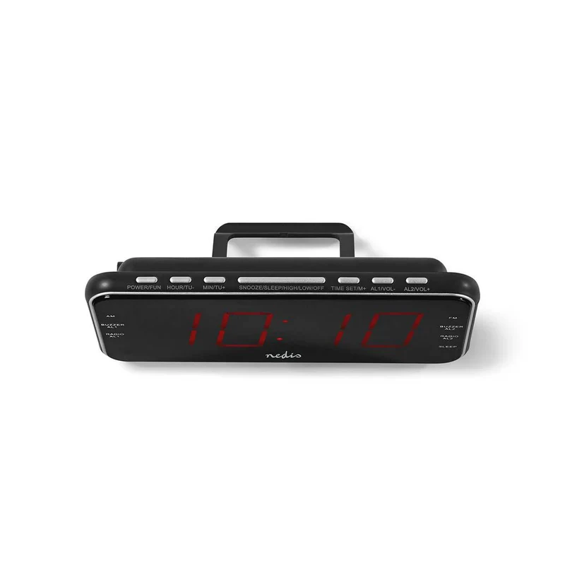 Wekkerradio LED - 1x 3.5 mm Audio Input - Tijdprojectie
