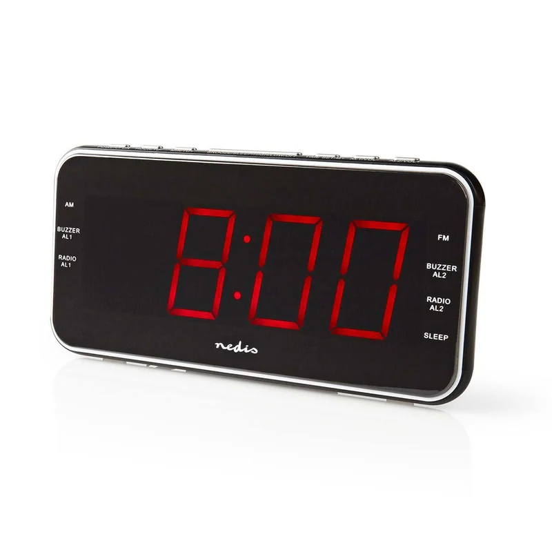 Wekkerradio LED - 1x 3.5 mm Audio Input - Tijdprojectie