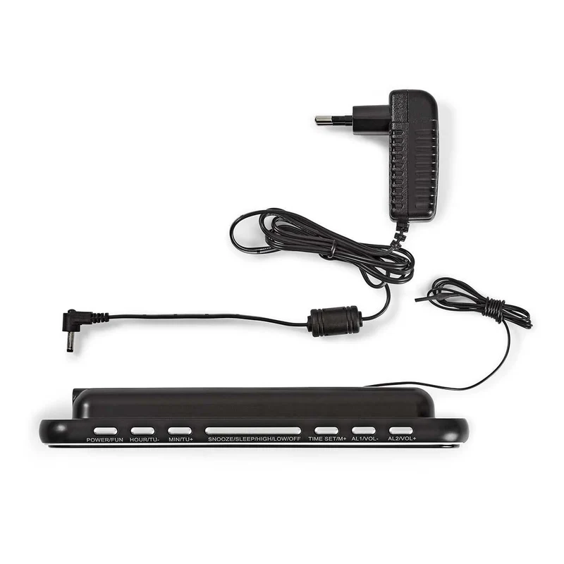 Wekkerradio LED - 1x 3.5 mm Audio Input - Tijdprojectie