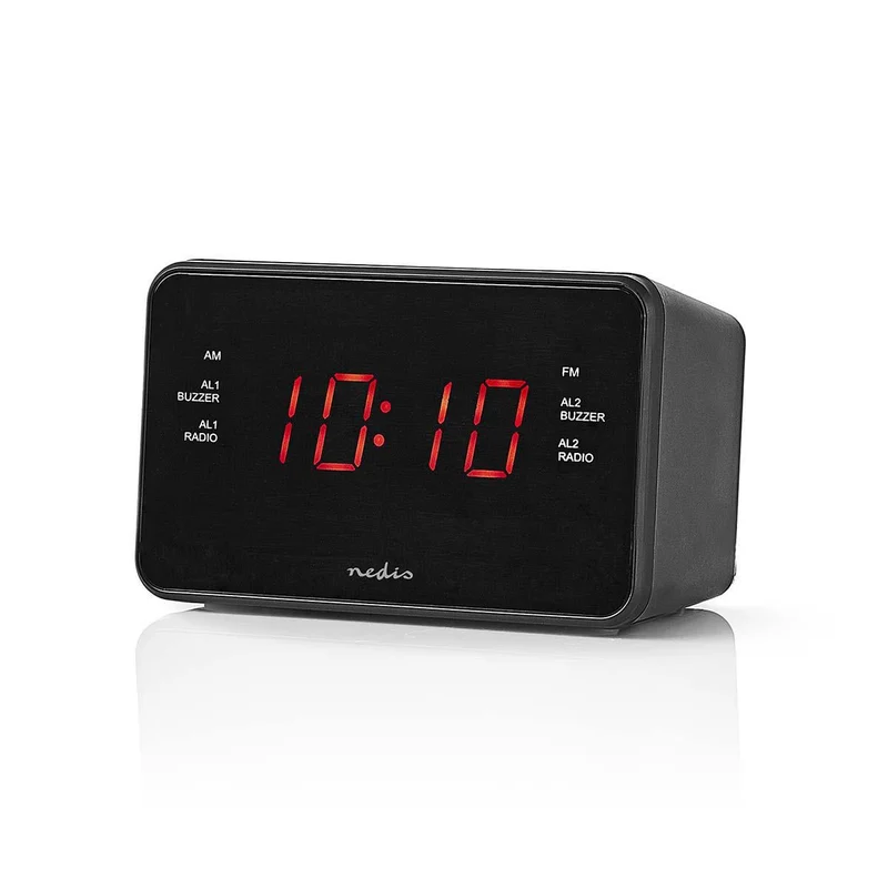 Wekkerradio LED - 1x 3.5 mm Audio Input - Tijdprojectie