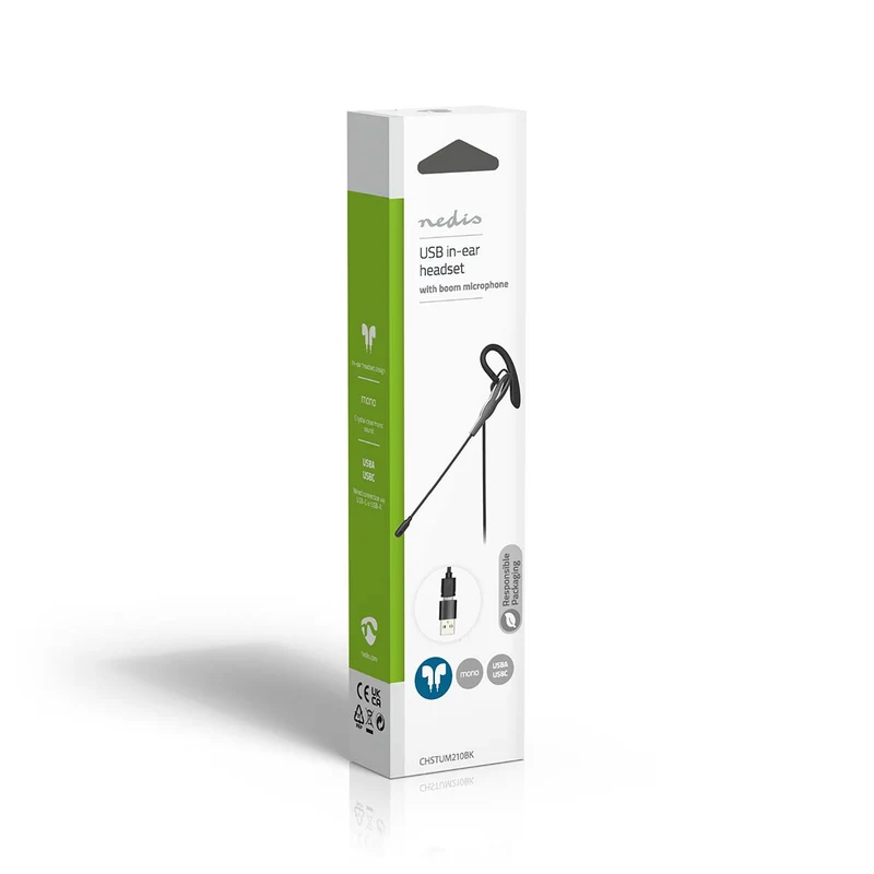 PC-Headset In-Ear - Mono - USB Type-A / USB Type-C™