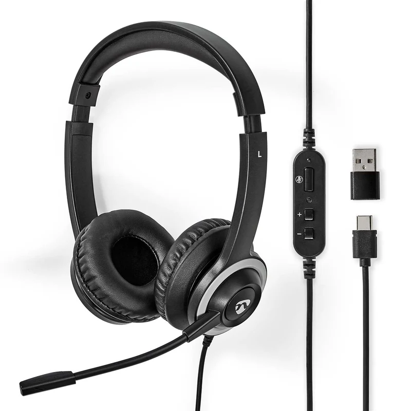 PC-Headset On-Ear - Stereo - USB Type-A / USB Type-C™
