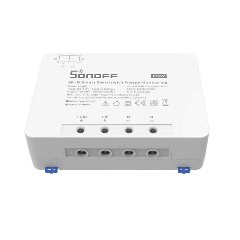 Sonoff Pow R3 - Módulo de Alta potência c/ medição de energia