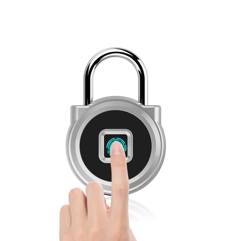 Cadeado Inteligente Bluetooth com Impressão Digital