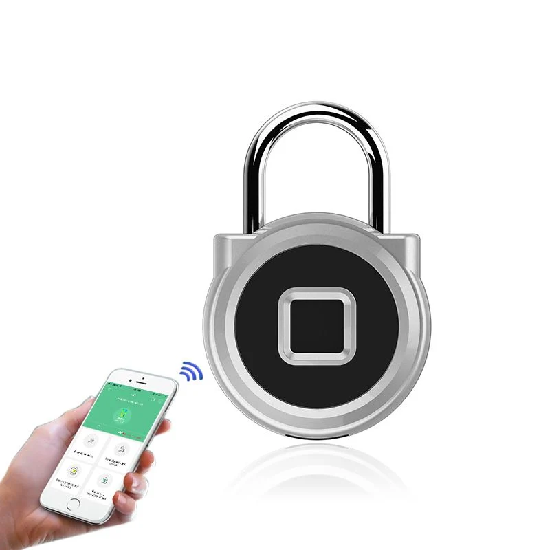 Cadeado Inteligente Bluetooth com Impressão Digital