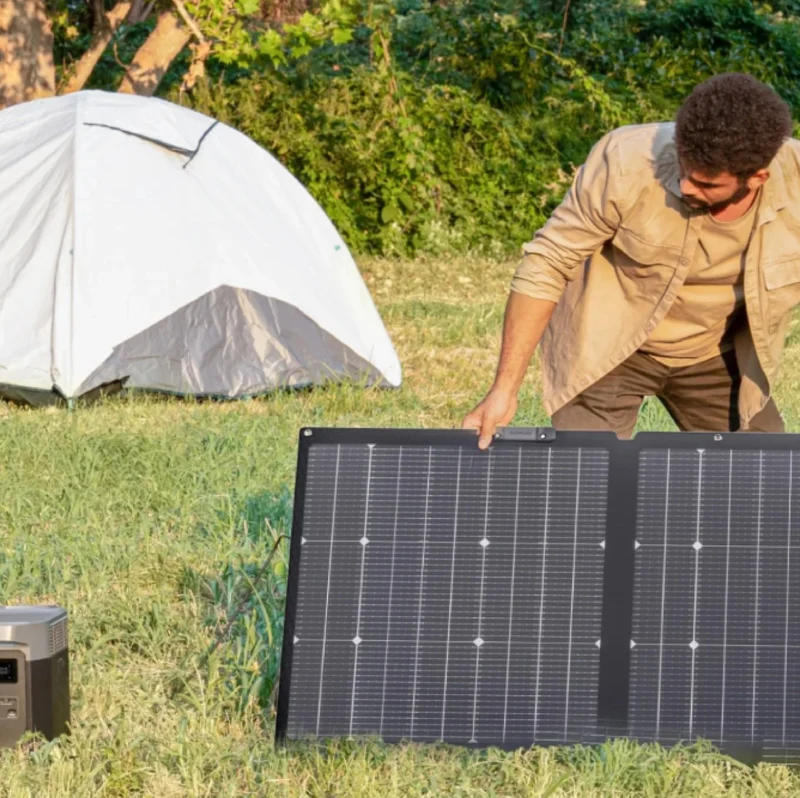 Ecoflow Painel Solar Portátil 220W Bifacial Next Gen - Ecoflow SOLAR220WNG