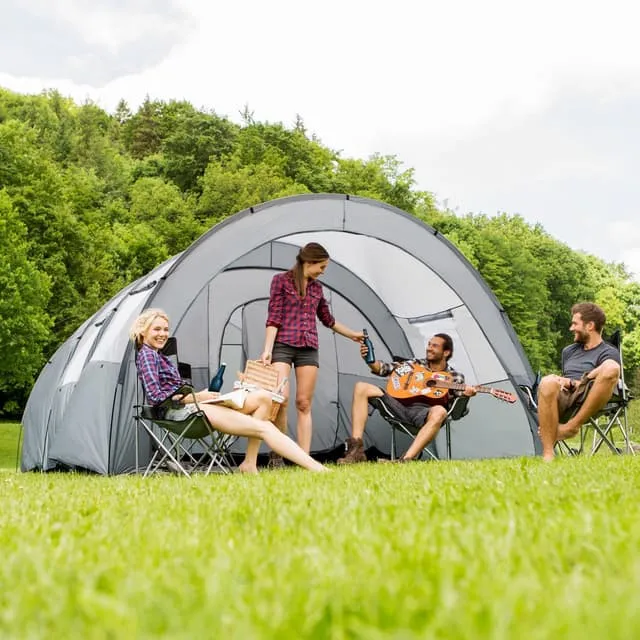 Roskilde Tunnel tent for 6 people, Grey