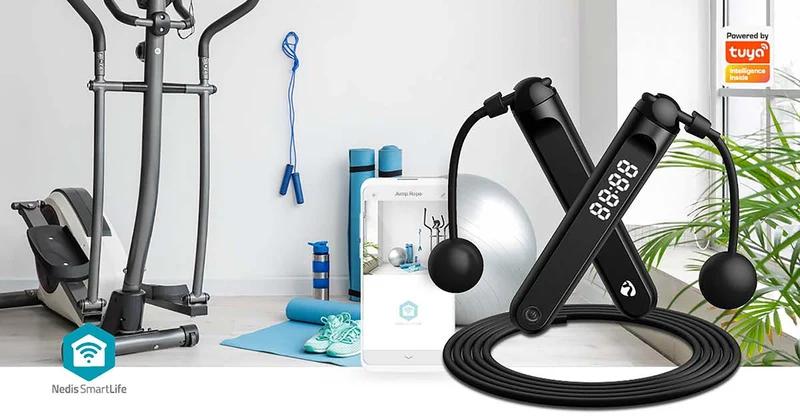 SmartLife Springtouw Bluetooth® - Dubbele Hall-sensor - LED
