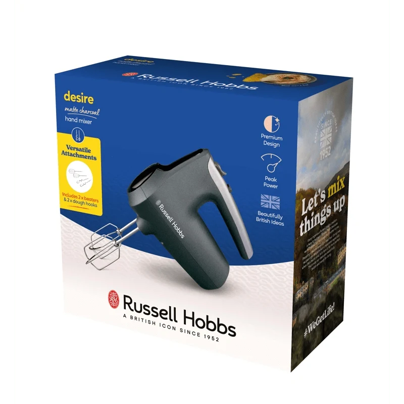 Russell Hobbs Desire Hand Mixer Matte Charcoal 27151-56