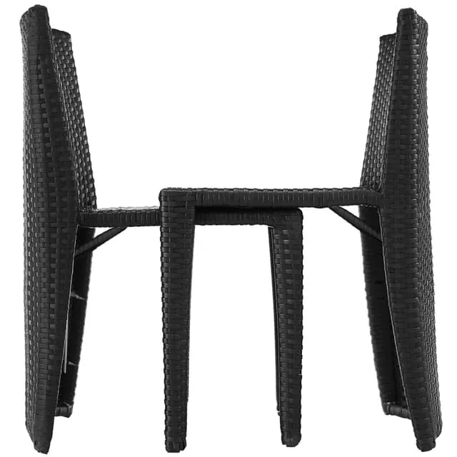 Tectake Garden Table & Chairs Hamburg, bistro set