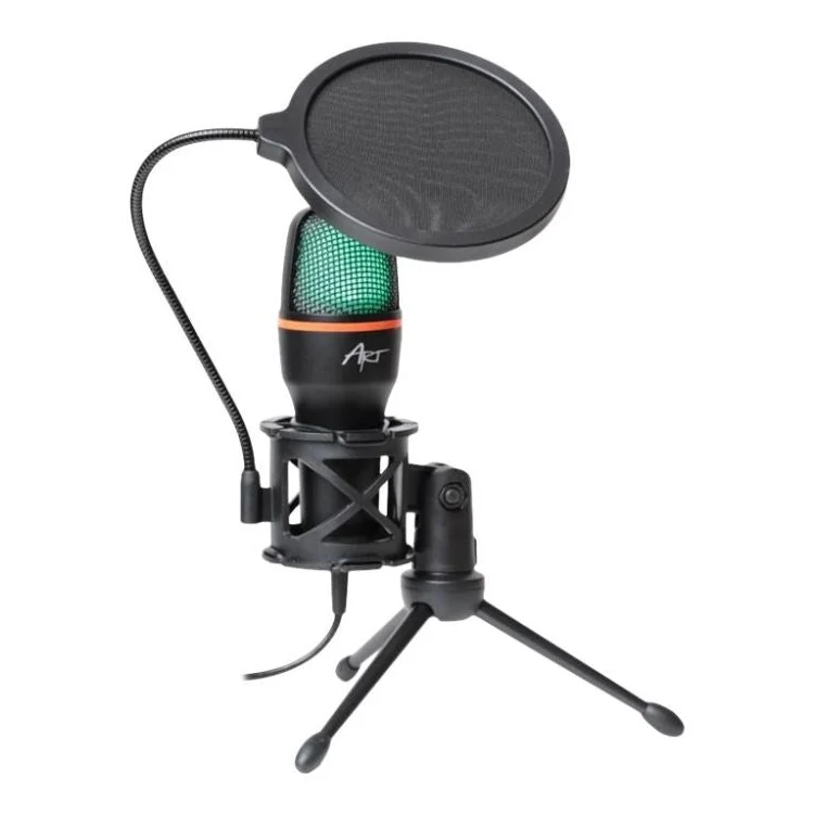 Art AC-02 USB Microphone, Matte Black