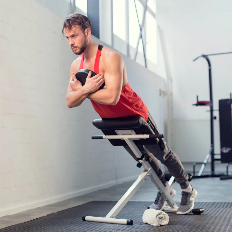 Hyper Back Extension Bench Coleman, foldable, adjustable position