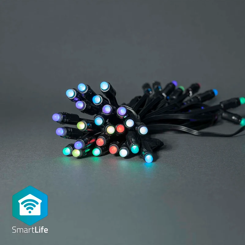 SmartLife-kerstverlichting Feestverlichting - Wi-Fi - RGB