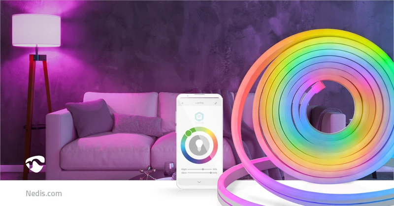 SmartLife LED Strip Wi-Fi - Meerkleurig - SMD