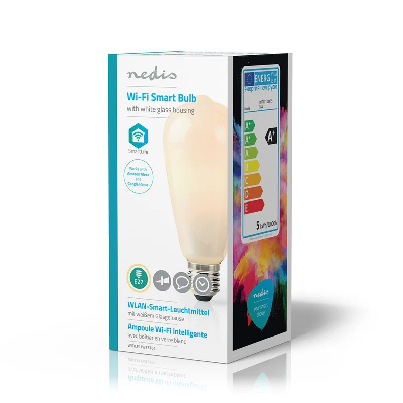 SmartLife LED Filamentlamp Wi-Fi - E27 - 500 lm
