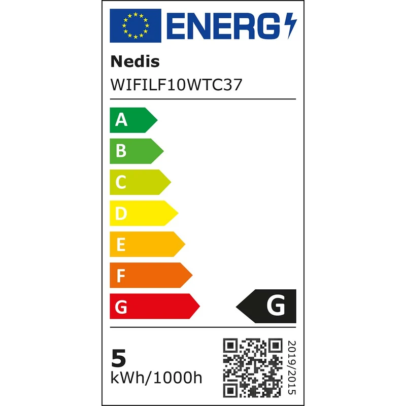 SmartLife LED Filamentlamp Wi-Fi - E14 - 400 lm