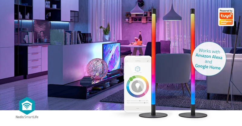 SmartLife Sfeerverlichting Wi-Fi - Tube - 600 lm