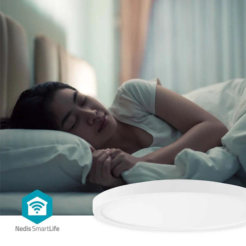 SmartLife Plafondlamp Wi-Fi - RGB / Warm tot Koel Wit - Rond