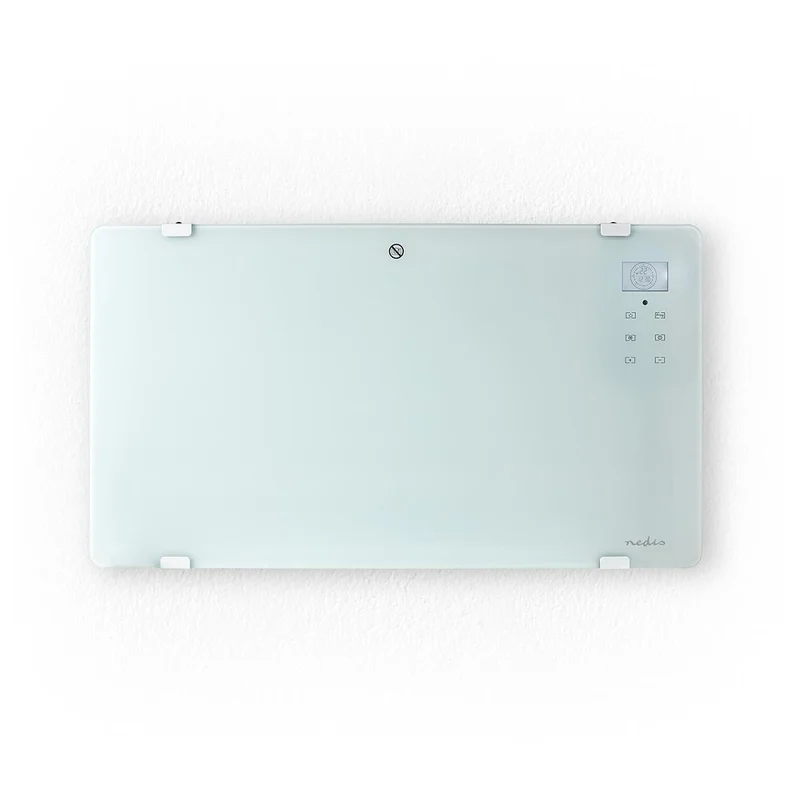 SmartLife Convectorkachel Geschikt voor badkamer - Glazen Paneel - 2000W