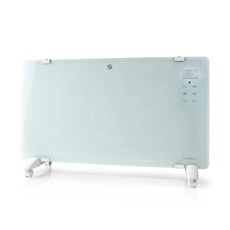 SmartLife Convectorkachel Geschikt voor badkamer - Glazen Paneel - 2000W