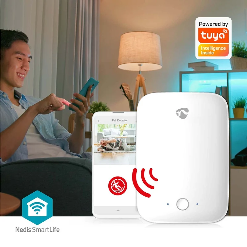 Valdetector Wi-Fi - Detectiebereik: 7m - Effectief gezichtsveld (horizontaal): ±45°