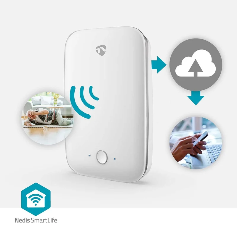 Valdetector Wi-Fi - Detectiebereik: 7m - Effectief gezichtsveld (horizontaal): ±45°