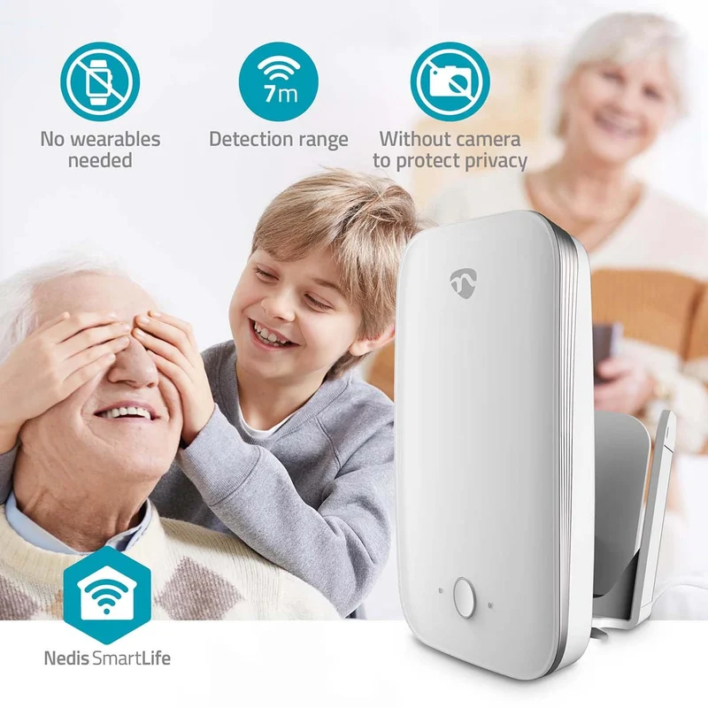 Valdetector Wi-Fi - Detectiebereik: 7m - Effectief gezichtsveld (horizontaal): ±45°
