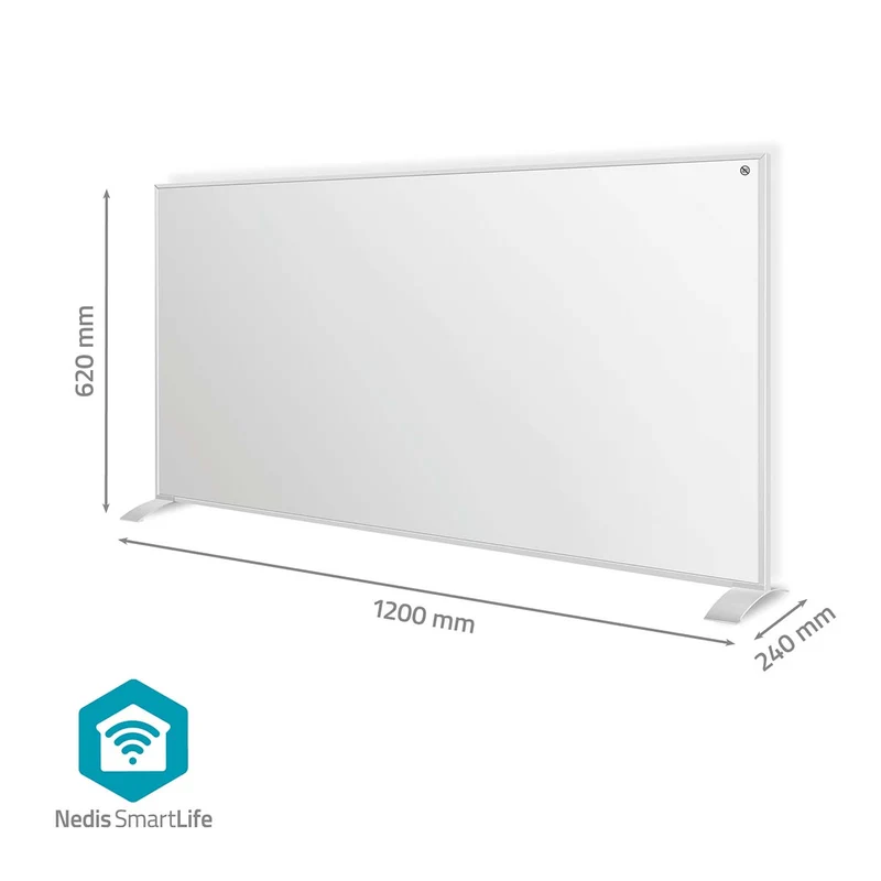 SmartLife Infrarood verwarmingspaneel 700W - Instelbare thermostaat - Afstandsbediening