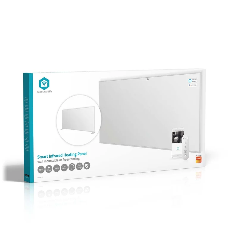 SmartLife Infrarood verwarmingspaneel 700W - Instelbare thermostaat - Afstandsbediening