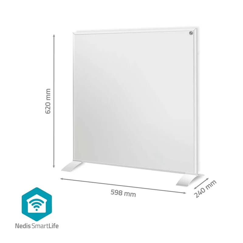 SmartLife Infrarood verwarmingspaneel 350W - Instelbare thermostaat - Afstandsbediening