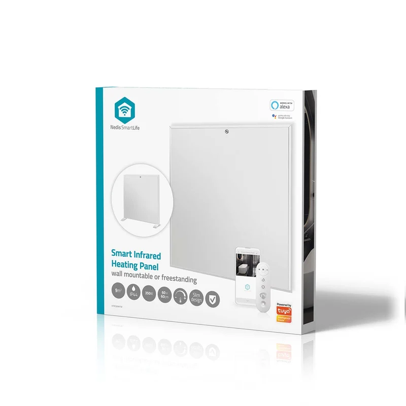SmartLife Infrarood verwarmingspaneel 350W - Instelbare thermostaat - Afstandsbediening