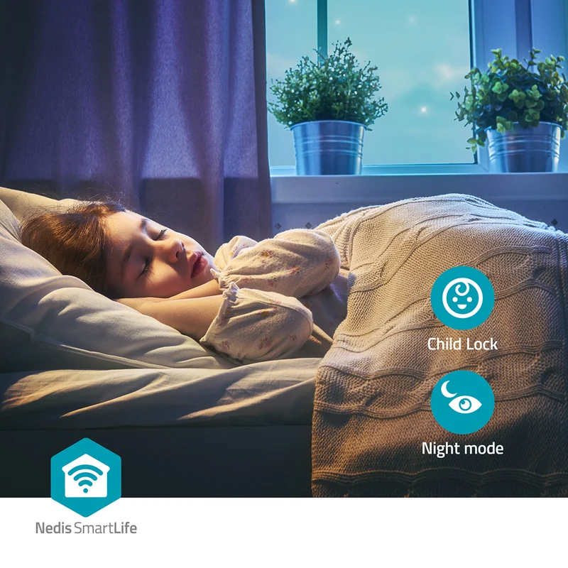 SmartLife Luchtontvochtiger Wi-Fi - 30 l/Dag - Ontvochtiging / Continu / Was drogen / Ventilatie