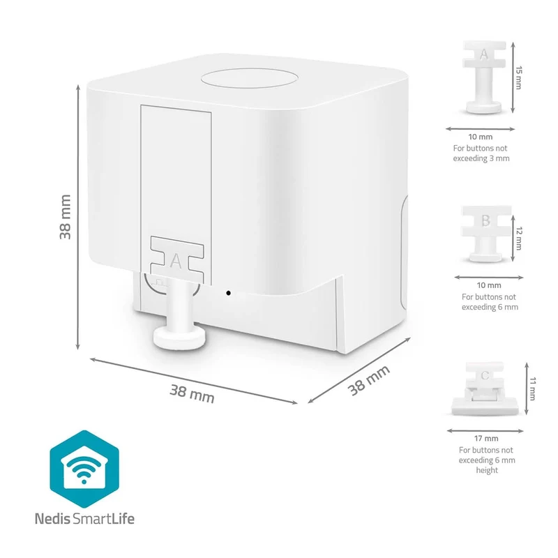 SmartLife-vingerrobot CR2 - 1000 mAh - Bluetooth®