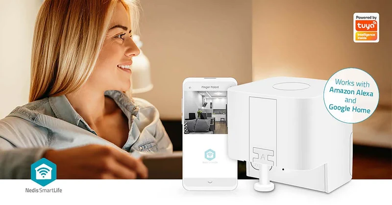 SmartLife-vingerrobot CR2 - 1000 mAh - Bluetooth®