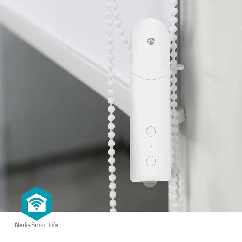 SmartLife Gordijnrobot Kabelsysteem - Paneelgordijnen / Rolgordijnen / Vouwgordijnen - Netvoeding / Solar Powered