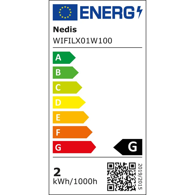 SmartLife-kerstverlichting Koord - Wi-Fi - Warm Wit