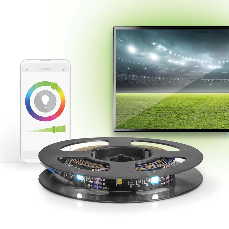 SmartLife LED Strip Bluetooth® - RGB / Warm Wit - SMD