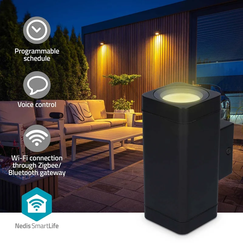 Smartlife Buitenlamp 760 lm - Bluetooth® - 8.5W