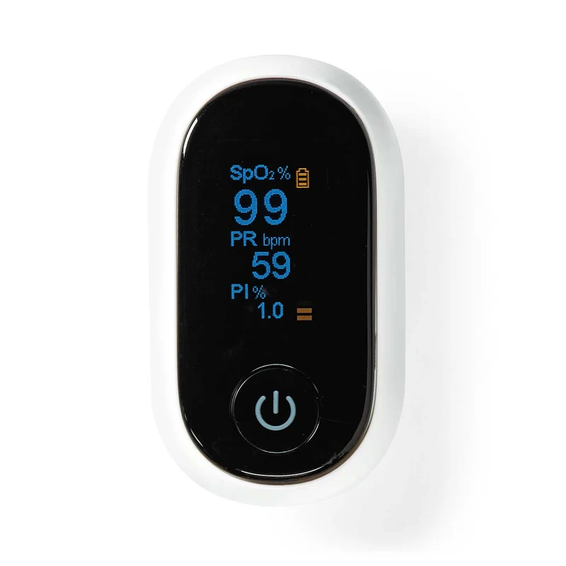 SmartLife Pulse Oximeter Bluetooth® - OLED - Anti-bewegingsinterferentie / Auditief alarm / Hoge precisie sensor / Perfusie-index / Polsslag / Zuurstofverzadiging (SpO2)