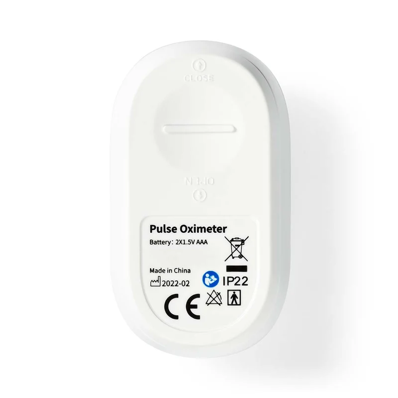 SmartLife Pulse Oximeter Bluetooth® - OLED - Anti-bewegingsinterferentie / Auditief alarm / Hoge precisie sensor / Perfusie-index / Polsslag / Zuurstofverzadiging (SpO2)