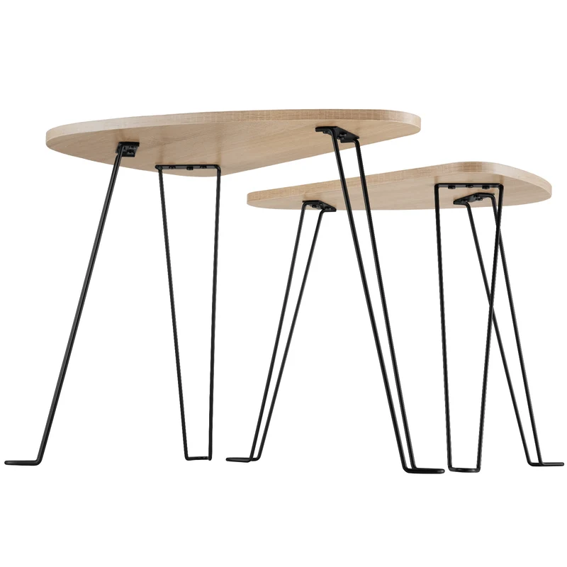 Tectake Coffee Tables Richmond, Industrial Wood