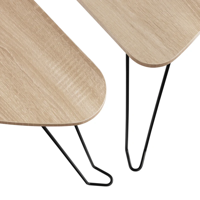 Tectake Coffee Tables Richmond, Industrial Wood