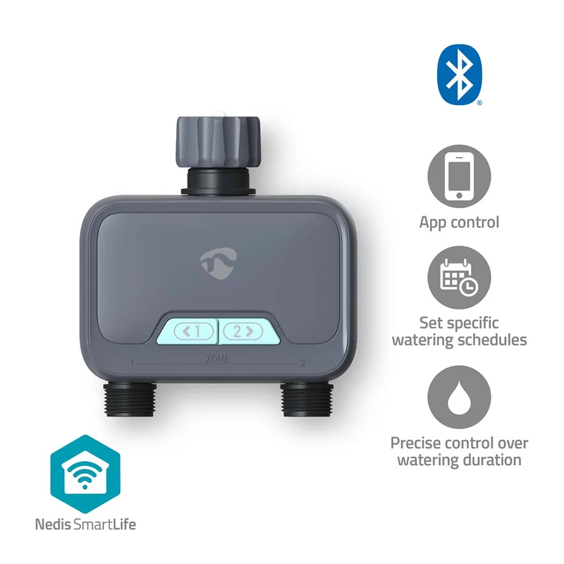 SmartLife Water Control Bluetooth® - Batterij Gevoed - IP54