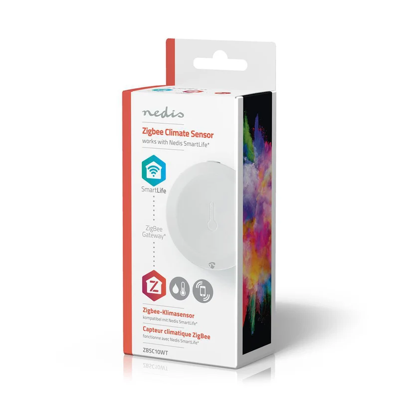 SmartLife Klimaatsensor Zigbee 3.0 - Batterij Gevoed - Android™ / IOS
