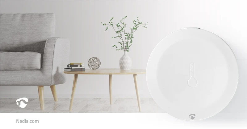 SmartLife Klimaatsensor Zigbee 3.0 - Batterij Gevoed - Android™ / IOS