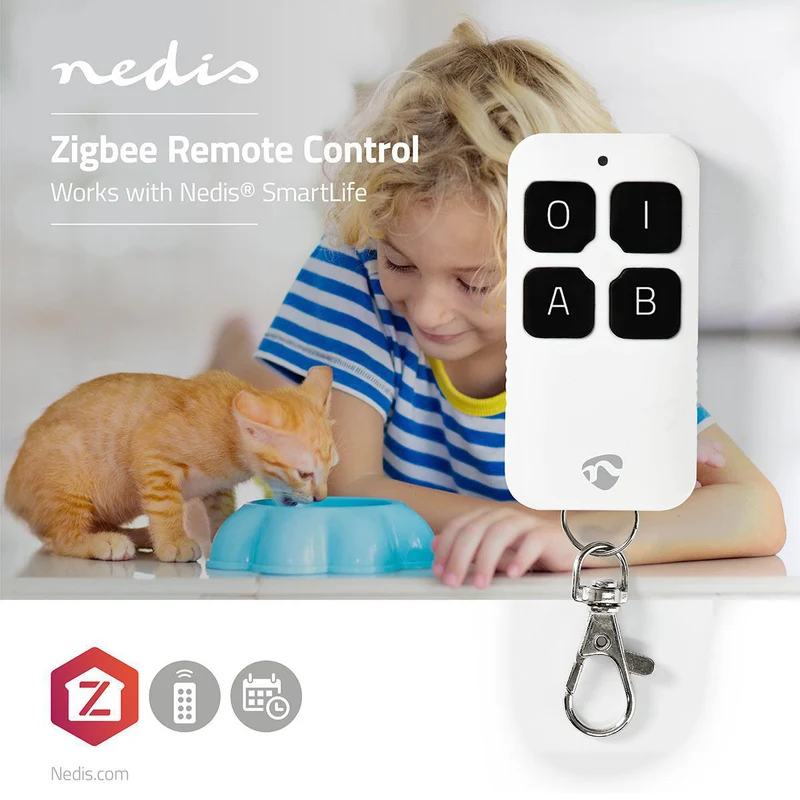 SmartLife Afstandsbediening Zigbee 3.0 - Aantal knoppen: 4 - Android™ / IOS