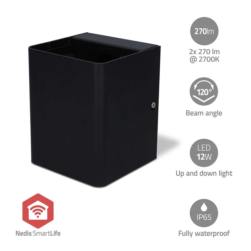 Smartlife Buitenlamp 2 x 270 lm - Zigbee 3.0 - 12 + 4W